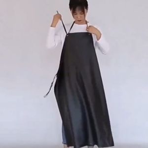 Heavy duty Pvc Nylon Apron Waterproof Oil Proof kitchen chef butcher Apron