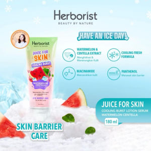 Herborist Juice For Skin Cooling Burst Lotion Serum - Vitamin E Body Lotion - MS GLOW 09