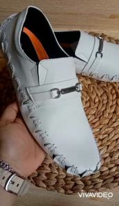 Sepatu Pria Terbaru Kulit Sapi Sepatu Kasual Sepatu Formal Sepatu Kerja Sepatu Santai Kerja Sepatu Santai