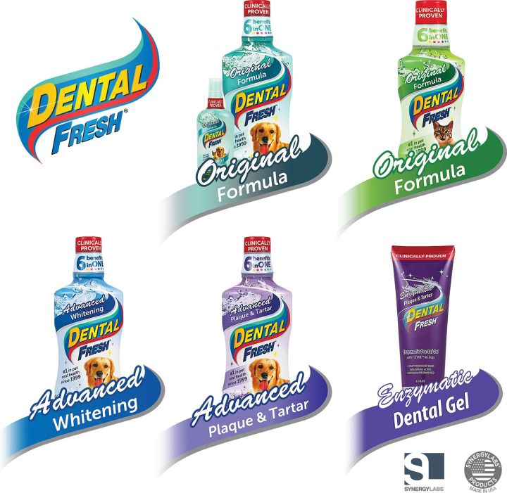 Dental Fresh เดนทัล เฟรช ช่วย ลดกลิ่นปากสุนัข ลดกลิ่นปากแมว ผสมกับน้ำ ...