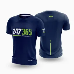 Round Neck Short Sleeve Outdoor Quick Dry Running T-shirt Sports Tee Unisex  Microfiber Dri Fit Jersey