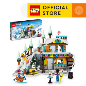 LEGO Friends 41756 Holiday Ski Slope and Café (980 Pieces) Mainan Anak Perempuan Building Block Toys