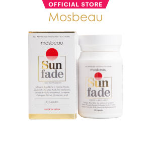 Mosbeau Sunfade 30 Capsules Made in Japan Daily Skin Wellness Supplement Rich in Antioxidants Nutritional Support for Skin Exposed to UV