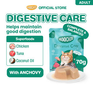 Moochie Digestive Care Wet Cat Food Complete & Balanced Nutrition for Feline Care 70g
