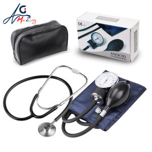 Classic Professional Adult Blood Pressure Monitor BP Cuff Arm Aneroid Sphygmomanometer kit with Pressure Gauge