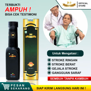 Obat Stroke Paling Ampuh Stroke Sebelah Kiri Stroke Ringan Stroke Sebelah Kanan Stroke Iskemik Bells Palsy Bibir Miring Lumpuh Setruk Struk - Mbiopro Asli Original