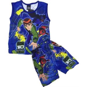 Happy Baby Kids Character/BEN10 Sando Terno For Boys Clothing Set Summer Sando