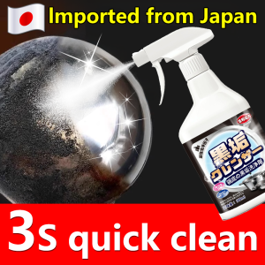 Japan imported Stainless cleaner 500ML metal polish for stainless No damage to cookware Powerfully remove black dirt Lasting shine for stainless rust remover panlinis ng maitim na kaldero stainless cleaner and polish Kitchen cleaning spray
