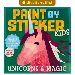Age 5+ | Sticker Activity Book - Paint By Sticker Kids - Workman Publishing - children holiday activity birthday gift