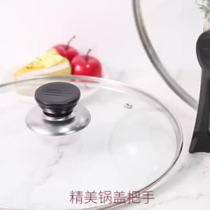 【Ship in 24H】Pot lid handle 通用锅盖帽不锈钢防烫可立顶珠配件手柄玻璃锅盖把手头帽锅盖顶帽  现货 热卖Ready