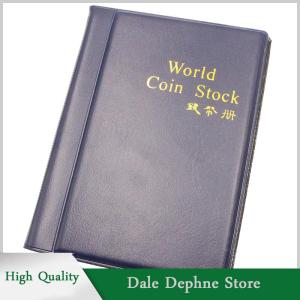 [Dale Dephne] 120 túi Album cho tiền xu Bộ sưu tập Cuốn sách trang trí nhà Album ảnh đồng xu Album chủ sở hữu bộ sưu tập Cuốn sách sổ lưu niệm