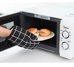 ถุงมือไมโครเวฟ ถุงมือกันความร้อน ถุงมือ ถุงมือทําอาหาร มีแบบให้เลือก