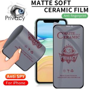 ANTI GORESS IPHONE 11 PROMAX / XS MAX - ANTI GORESS CERAMIC SPY FILM MATTE - PGC SHOP