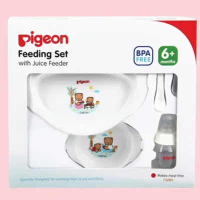 ♛ RAYA ♛ PIGEON Feeding Set With Juice Feeder