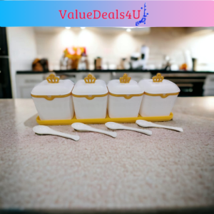 Condiment Jar R003  Kitchen Spice Seasoning Canisters Container Dispensers Bekas Rempah Ratus