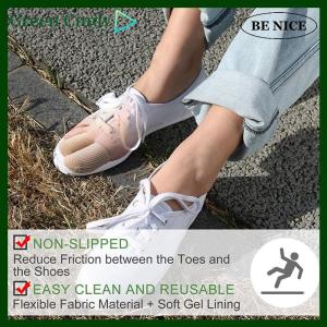 [Green Cindy] 1Pcs Bunions Corns Foot Pain Orthotics Fabric Silicone Toe Tube Cover Protector Finger Toes Separators Hallux Valgus