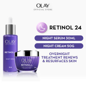 [Bundle of 2] Olay Face Cream Retinol Regenerist Anti Aging Niacinamide + Olay Face Serum Retinol Regenerist Skincare set