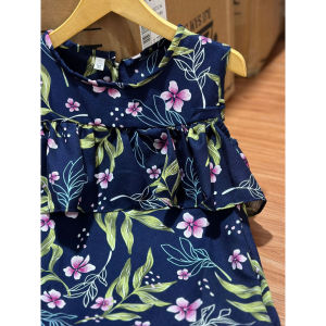 AQILA - Manda Dress Anak Perempuan Motif Bunga