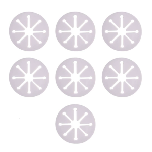 Pack Of 7 PVC Sock Holders Sorting Clips Time Saving Sock Fasteners Pairing Tool Clothes Pegs Childrens Sock Organizers