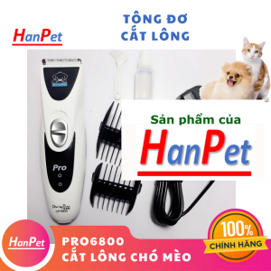 Tông đơ cắt lông chó mèo Pro 6800 bảo hành 6 tháng (đối thủ codos CP6800)