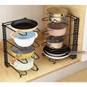 Rak panci multifungsi - Rak Pirig Besi - Rak stainlees dapur - rak dapur - Rak dapur tingkat serbaguna Libra Rack