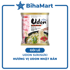 [GÓI LẺ] - ACECOOK - Mì Udon Sưkisưki hương vị Udon Nhật Bản (75g/gói) - Udon Sưki Sưki công nghệ Nhật Bản hương vị Udon Nhật Bản - Udon Sukisuki Nhật Bản - Mì ăn liền Udon Sưki Sưki mì Nhật Bản sản xuất tại Việt Nam