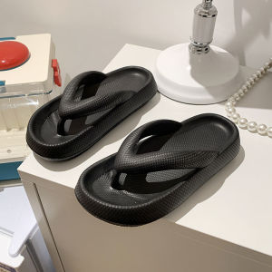 NQshop ☄️รองเท้าแตะหูหนีบแฟชั่น สีพื้นโทนสว่าง🌞 มีให้เลือก 5 สี🌈 พื้นหนาพื้นนิ่มสวมใส่สบาย 🌻