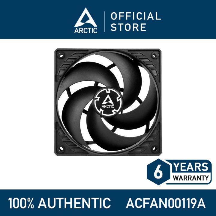 Arctic P12 PWM 120 mm Static Pressure Optimised PC Case Fan with PWM ...