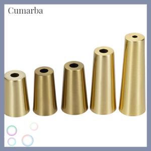 [Cumarba] Foot Solid Brushed Iron Table Chair Cylinder Cap Protect Decor Bottom Safe Pad