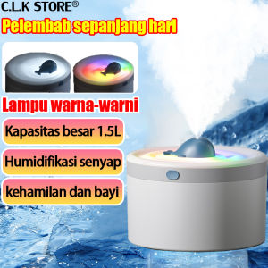 Humidifikasi dalam 1detik SAHNGQINGXIN Humidifier Diffuser Usb 1.5L semprotan besar bisu Dua tingkat penyesuaian Pelembab USB kartun anti-kering yang cerdas dan terbakar Portabel(Humidifier Air Treatment Diffuser Humidifier Humidifier Aroma Therapy)