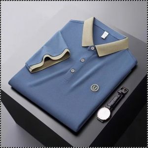 Shirt Moisture Wicking Embroidery Tops Workwear Youth Business Summer Office Neat and Tidy