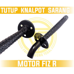 TUTUP SARANGAN SARINGAN KNALPOT MOTOR FIZ R STD UNTUK YAMAHA FIZ R