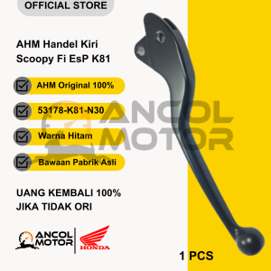 AHM Handel Kiri Scoopy Fi Hitam Rem Belakang Motor Honda Kode Part K81