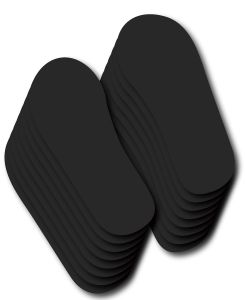 30 Pairs (60Feets) Spray Tan Feet Pads & Economic FOAM Feet pads for Spray tanningUse in Tanning boothSunless Tanning at Home or Beauty Salon-Non Slip- Comfortable-Hygienic-Ultra Bronzing