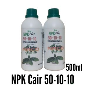 Pupuk NPK 50-10-10 dan Pupuk Daun Lengkap 500 ml