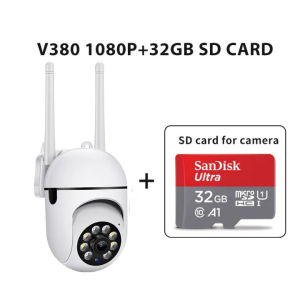V380 Pro 5G CCTV Camera No Need Internet 8MP Full Color Waterproof Smart CCTV wifi Connect 360 Night Vision Two-Way Audio Auto Tracking APP Control Remote Video Surveillance