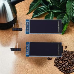 godessing 1 2Pcs ‌1.09 Inch OLED Display Bare Screen SSD1312 Controller Module 64x128 Monochrome Screen For Arduino