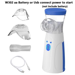 Portable mesh nebulizer silent handheld mini inhaler ultrasonic automatic nebulizer suitable for adults and children