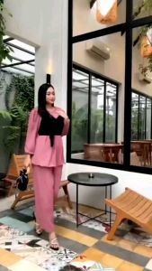 Setelan Wanita Lesty Terbaru: Baju Santai & One Set Crinkle