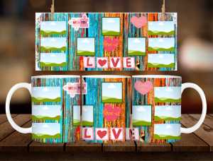 * 1 PC  11oz MUG W/ BOX * FAMILY ASSORTED MUG NEW SOUVENIR #2