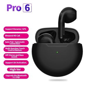 ✳️Ready Stock✳️ Wireless Headphones Bluetooth Earphone Bass Headset Pro 6 Sport Earpiece With Mic 蓝牙耳机