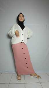 Rok Rajut Kancing: Desain Elegan & Nyaman untuk Wanita