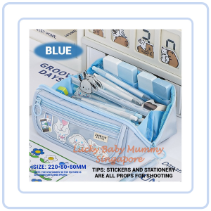 【Pure Care】 Prism Pencil Case/ 9 Layer Stationery Box/ Large Capacity Cartoon Pencil Case/ Stationery Organizer