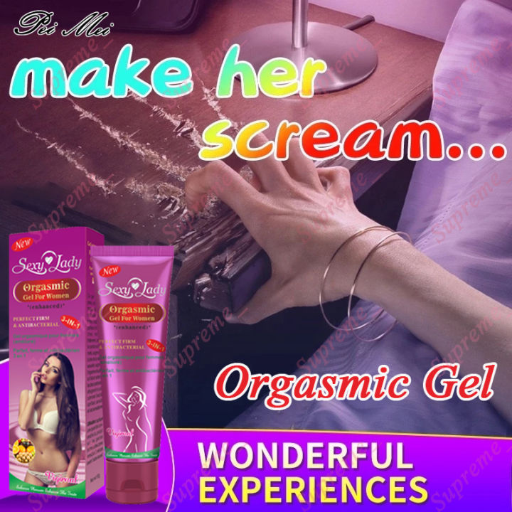 One time effect PEIMEI Sex Lube Gel Orgasmic Gel for Women Strongly Enhance  Female Sensitivity Female Sex Tighten Oil Vagina Lubrication climax Gel for Women  Sex Lubricant Gel Anal Lubricant for Sex