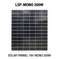 Mini Solar Panel LSP รุ่น 200W แผงโซล่าเซลล์ MONO Lumira. 