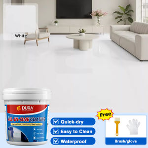 1kg Professional 3-in-1 Floor Paint Fast Drying Seamless Chemical Slip Wear Resistant Long Lasting Hard Surface Finish for Indoor Outdoor Cement Floors
