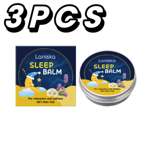 new Lavender Sleep Balm Natural Soothing Ointment For Racing Mind Syndrome Soothing Stress Anxiety Relief Lavender Scent Cream hot
