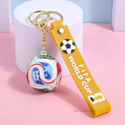 2026 World Cup Keychain - Football Fan Souvenir