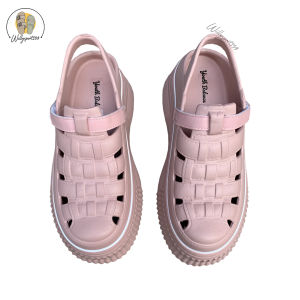 Sepatu Wanita Tali Belakang Wedges Import Ringan Sangat Empuk Sendal Lucu Korean Style