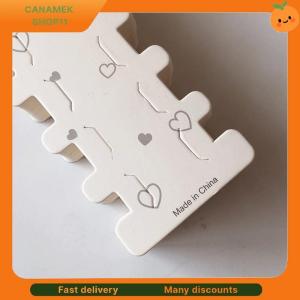 ❣️❣️❣️ 50PCS Hairpin Long Paper Card Hairband Display Card For DIY Hair Jewelry Packing Hair Clip Hairband Bracelet Retail Price Tag